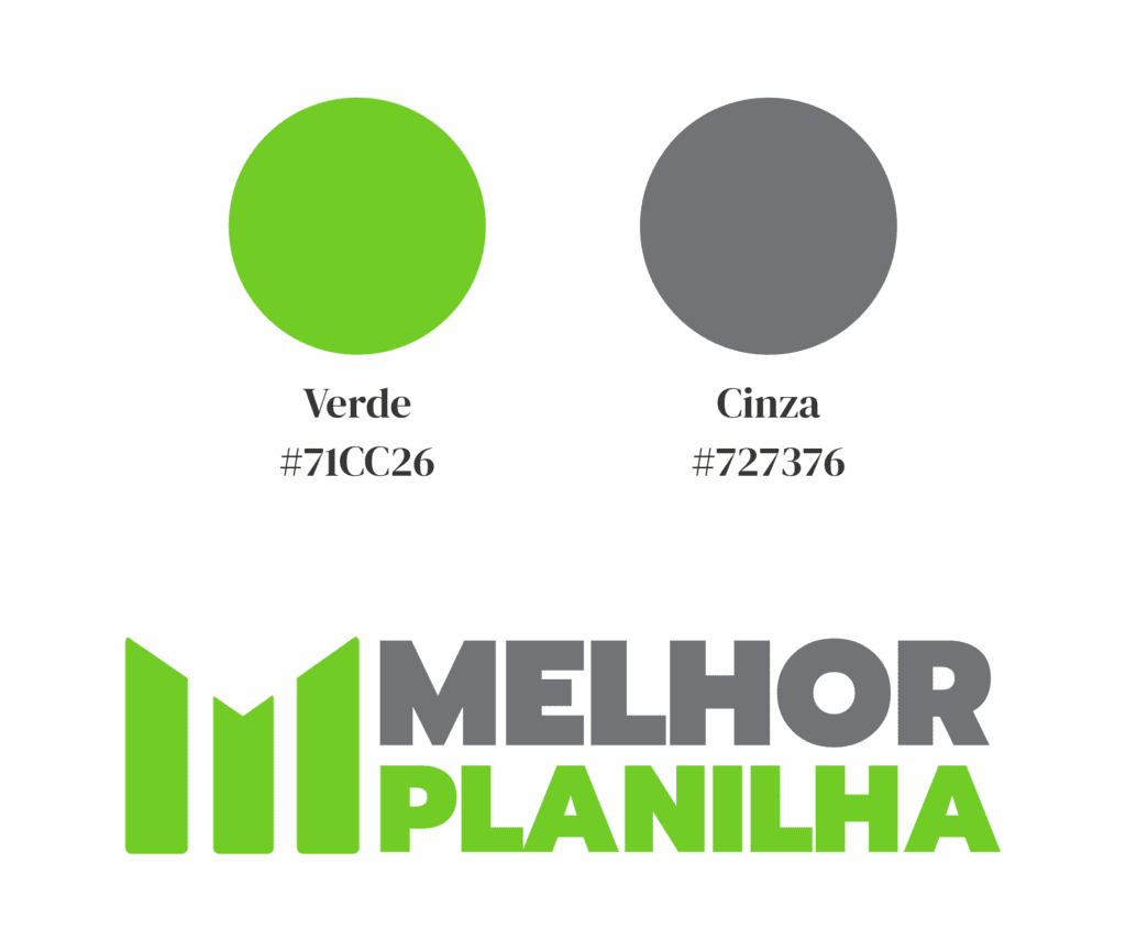 Melhor Planilha cores logo