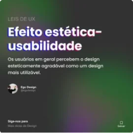 estetica usabilidade